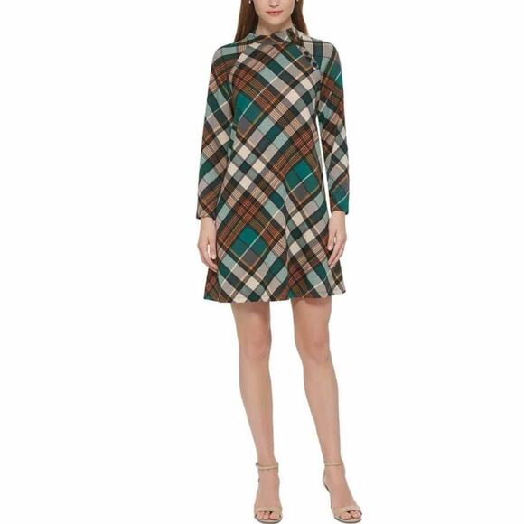 Jessica Howard Womens Fall Warm Tunic Mini Dress Size Small - Picture 1 of 11